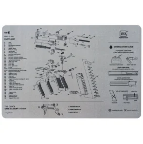 TAPIS DE DÉMONTAGE GRIS - GLOCK