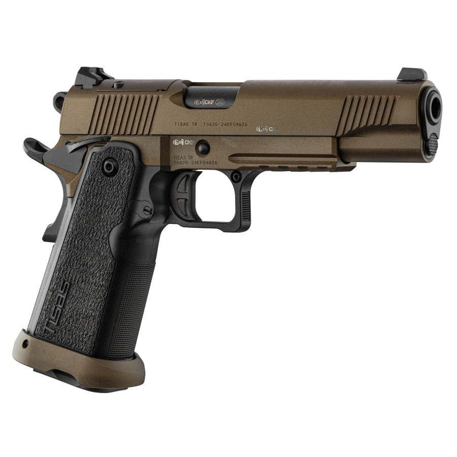PISTOLET TISAS 2011 DS DUTY BRONZE CAL. 9X19 OPTIC READY