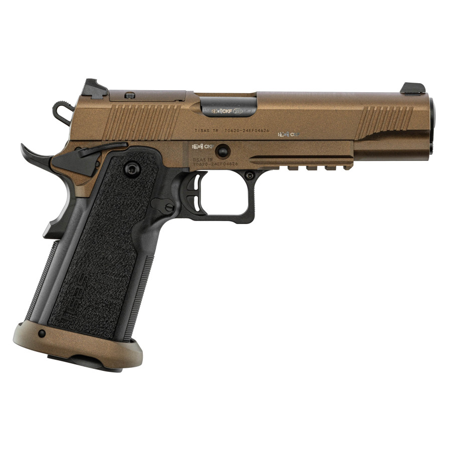 PISTOLET TISAS 2011 DS DUTY BRONZE CAL. 9X19 OPTIC READY