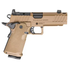 PISTOLET SPRING 1911 DS PRODIGY COYOTE 9X19 CANON 4.25 - 1 CHARG 17CPS1 CHARG 20