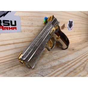 PISTOLET CZ SP01 CUSTOM ENGRAVING 24CT CAL 9X19