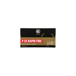 MUNITION RAPID FIRE RWS .22LR P25 2,6G X50