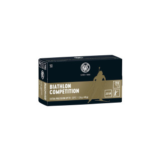 RWS CARTOUCHES .22 LR BIATHLON COMPETITION X50