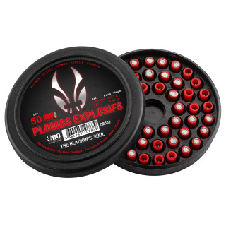 PLOMBS EXPLOSIF THE BLACK OPS SOUL A TETE PLATE CAL. 4,5 MM X50