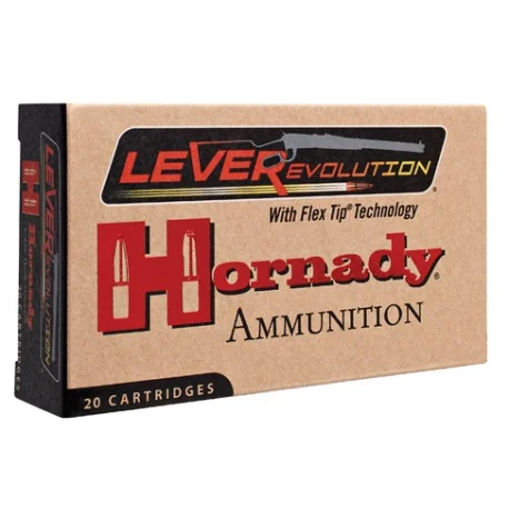 BOITE DE 20 CARTOUCHES HORNADY 45-70GOVT 250GRS MONOFLEX LVREV