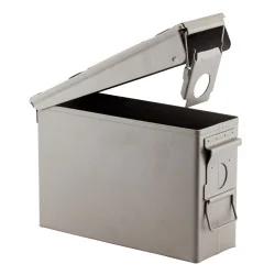 CAISSE A MUNITIONS METAL CAL.30 27X13X18 CM VERT OLIVE