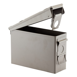 CAISSE MUNITION METAL CAL.30 TAN 25.5X9X16CM TAN