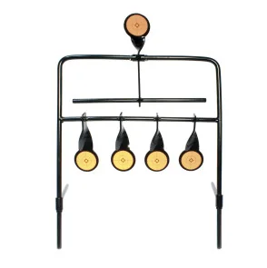 PORTANT 5 CIBLES DE DIAMETRES IDENTIQUES