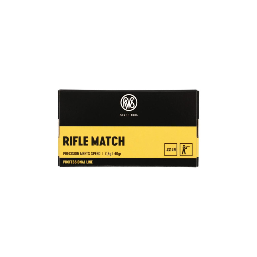 MUNITIONS RWS .22LR LONG...