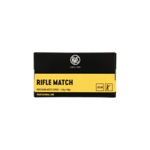 MUNITIONS RWS .22LR LONG RANGE MATCH X50