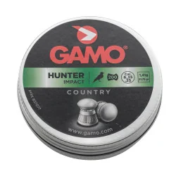 PLOMBS HUNTER TETE RONDE CAL. 6,35 MM X200