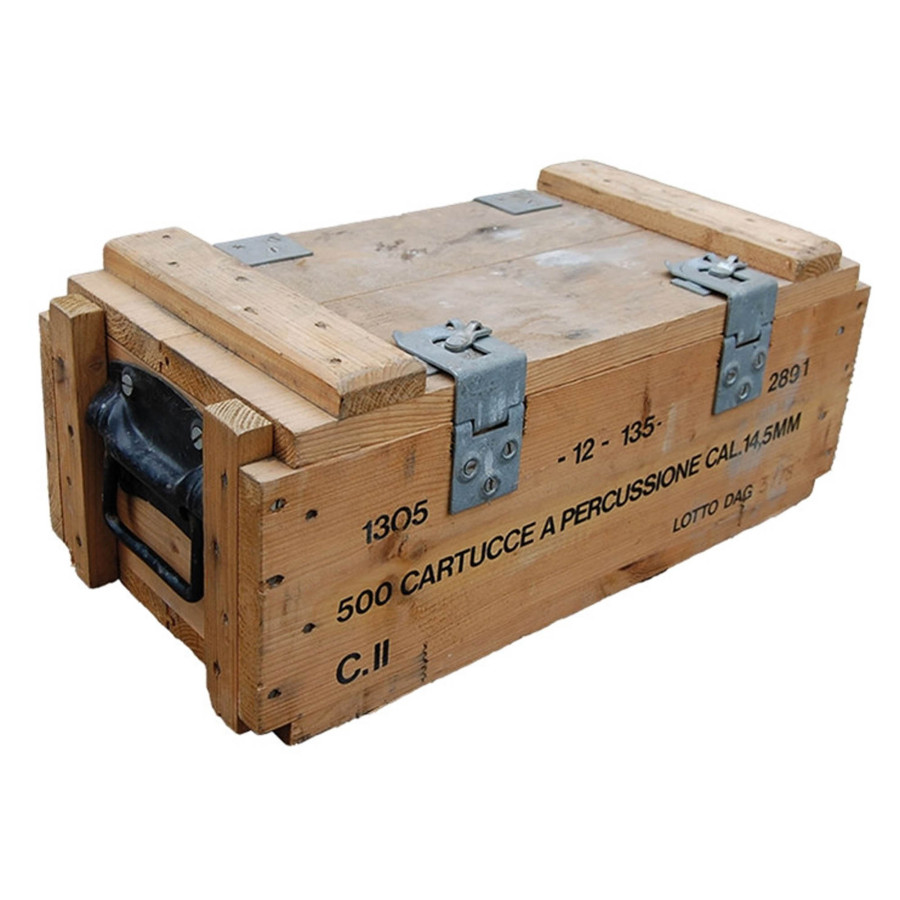 CAISSE À MUNITION EN BOIS...