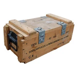 CAISSE À MUNITION EN BOIS DE SURPLUS