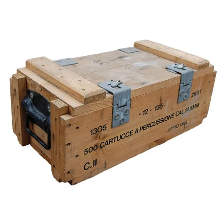 CAISSE À MUNITION EN BOIS DE SURPLUS