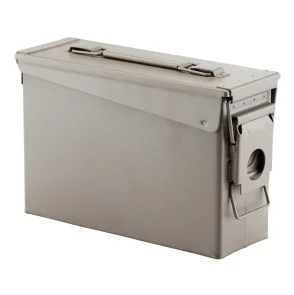 CAISSE A MUNITIONS METAL CAL.30 27X13X18 CM TAN