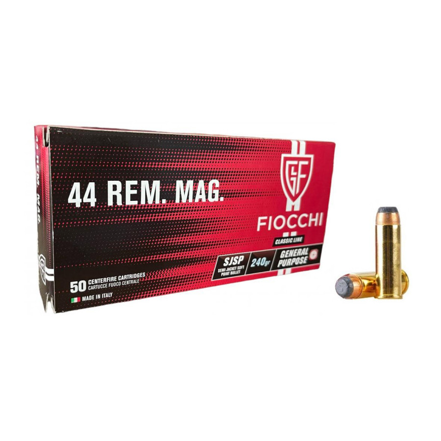 MUNITIONS FIOCCHI 44REM MAG...