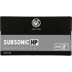 RWS 22LR SUBSNONIC HP