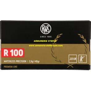 MUNITIONS MARQUE RWS CALIBRE .22 LR R100 X50