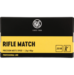 RWS .22LR RIFLE MATCH
