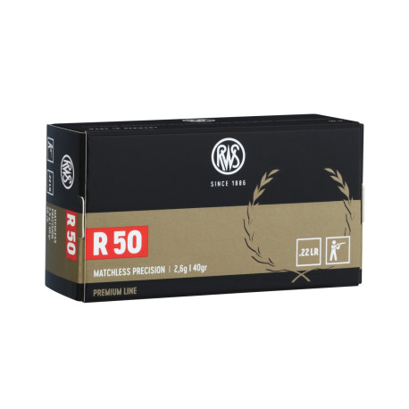 MUNITIONS RWS .22 LR R50