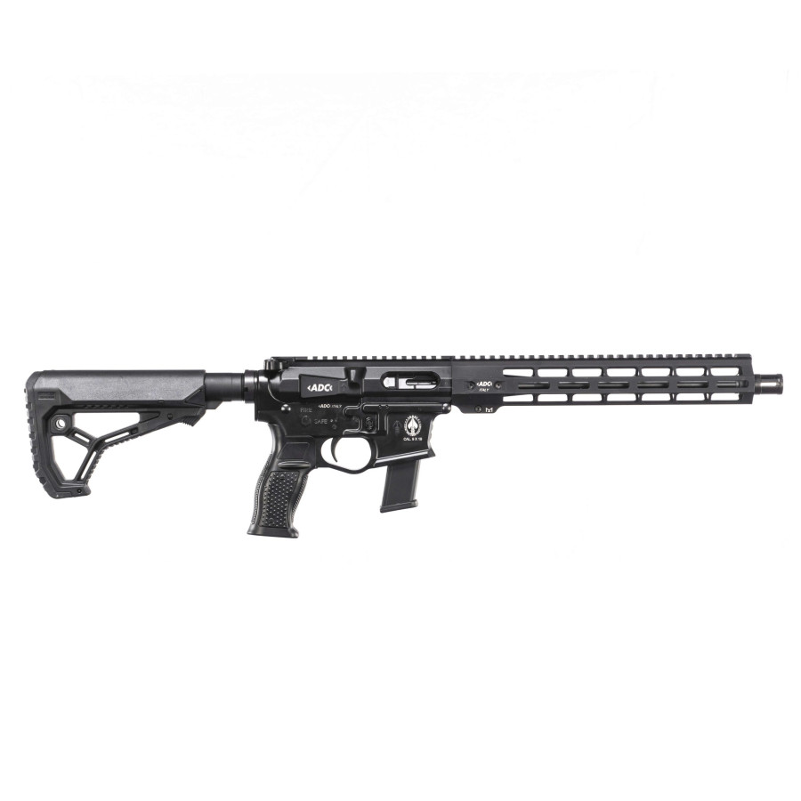 CARABINE ADC AR9 PISTOL PCC CAL.9X19 NOIR 9.5"