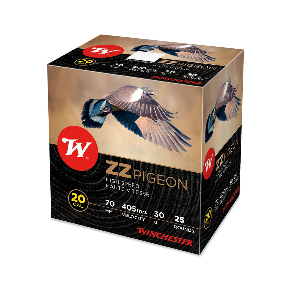 CARTOUCHE WINCHESTER ZZ PIGEON 20/70 30G BJ 7.5 X25