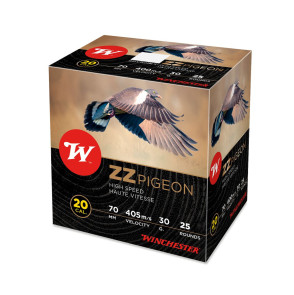 CARTOUCHE WINCHESTER ZZ PIGEON 20/70 30G BJ 7.5 X25