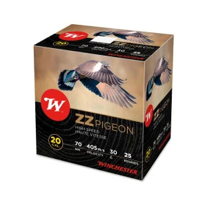 CARTOUCHE WINCHESTER ZZ PIGEON 20/70 30G BJ 7.5 X25
