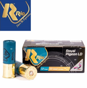 CARTOUCHE 12/70 ROYAL PIGEON LD 36 BJ PB 7.5 X10