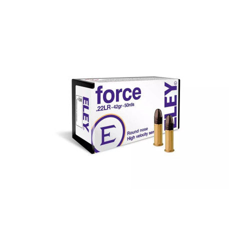 CARTOUCHES ELEY 22 LR FORCE X50