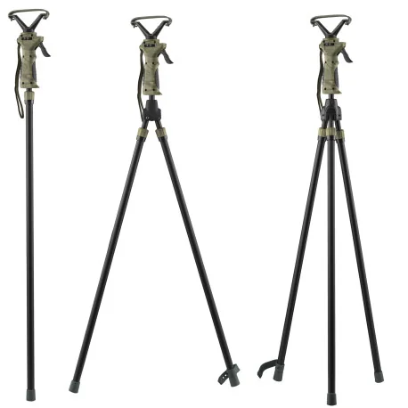 CANNES DE PIRSCH TELESCOPIQUES - MONOPIED / BIPIED