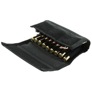 ETUI NYLON NOIR POUR 18 BALLES DE GRANDE CHASSE