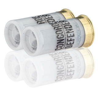 4 CARTOUCHES MINI DEFEND-BALL CAL. 12/50 CHEVROTINE ELASTOMERE