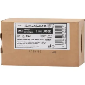 OGIVES SELLIER BELLOT 9X19 FMJ X600