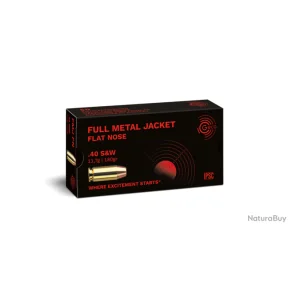 MUNITIONS GECO .40 S&W FULL METALL JACKET FLAT X50