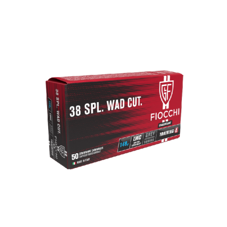 MUNITIONS FIOCCHI 38SP LWC 148GR X50