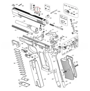 CZ 75 EXTRACTOR PIN