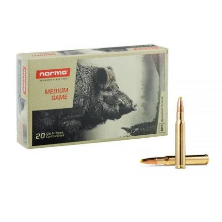 MUNITIONS NORMA 30-06 SPRG WIN 11.7G 180GR WHITETAIL PPDC X20