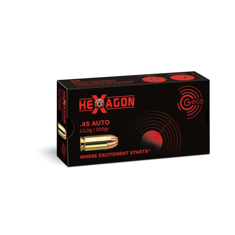 MUNITIONS GECO .45AUTO...