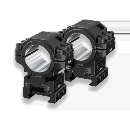 005339 : MONTAGE DISCOVERY 6061 ALUMINUM ADJUSTABLE SCOPE RINGS 25.4 A 30MM