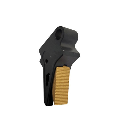 005373 : DETENTE DROITE CANIK ALU 90 COLOR BLACK / GOLD