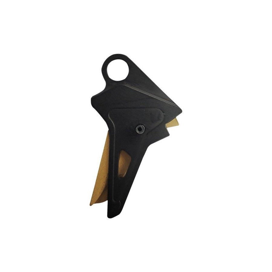 005373 : DETENTE DROITE CANIK ALU 90 COLOR BLACK / GOLD
