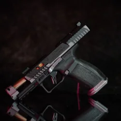 005375 : PISTOLET CANIK TTI COMBAT SMOKE TARAN TACTICAL 9X19