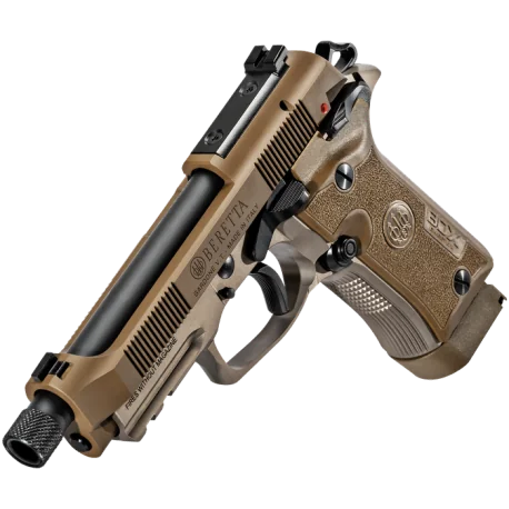 005390 : PISTOLET BERETTA 80X CHEETAH TACTICAL FDE 9X19 COURT