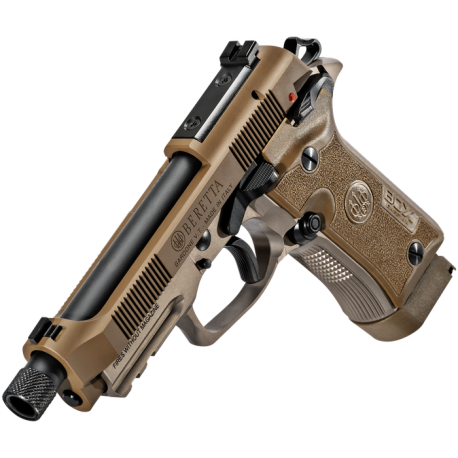 005390 : PISTOLET BERETTA 80X CHEETAH TACTICAL FDE 9X19 COURT