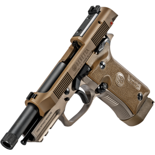 005390 : PISTOLET BERETTA 80X CHEETAH TACTICAL FDE 9X19 COURT
