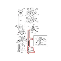 DILLON 22172 FAILSAFE ROD ASSEMBLY FOR DILLON XL650/XL750 xl650xl750