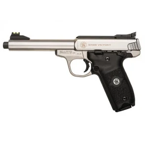 PISTOLET SMITH WESSON 22 VICTORY CANON FILETE 22LR s 