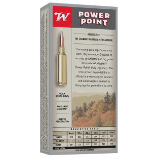WINCHESTER cal. 270 Wsm Power Point 150 grains - 9.7 grammes /20 20 