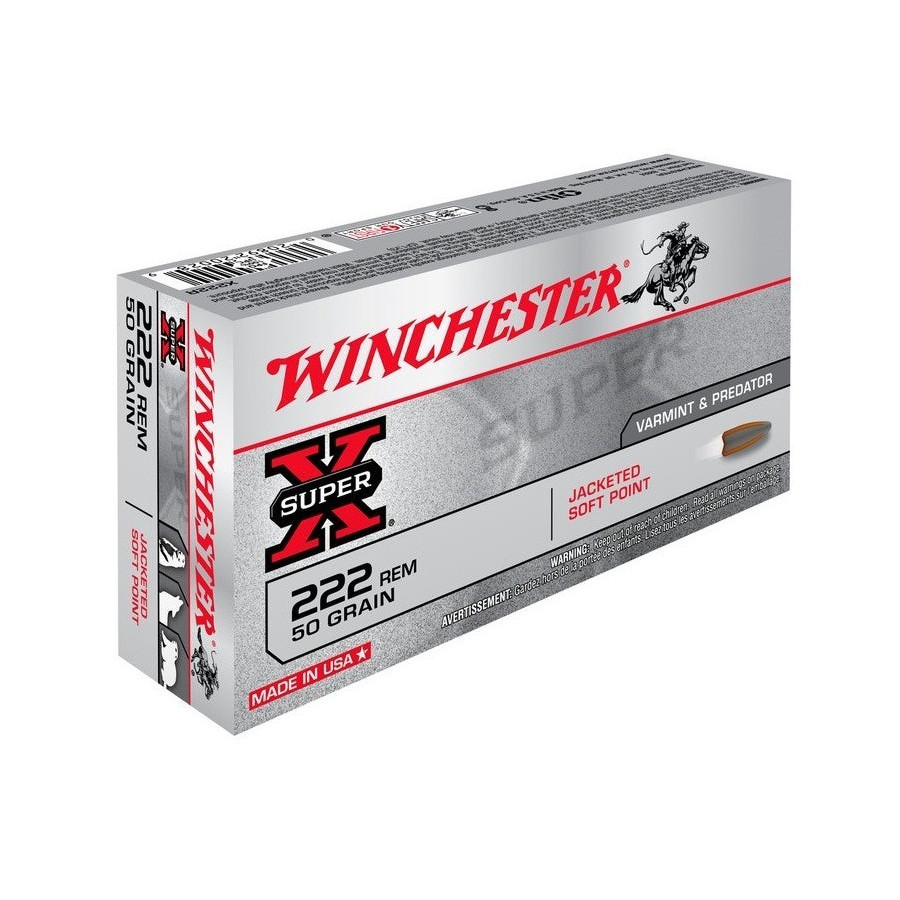 MUNITION 222 REM WINCHESTER...